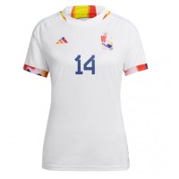 Ženski Nogometni dresi Belgija Dries Mertens #14 Gostujoči SP 2022 Kratek Rokav